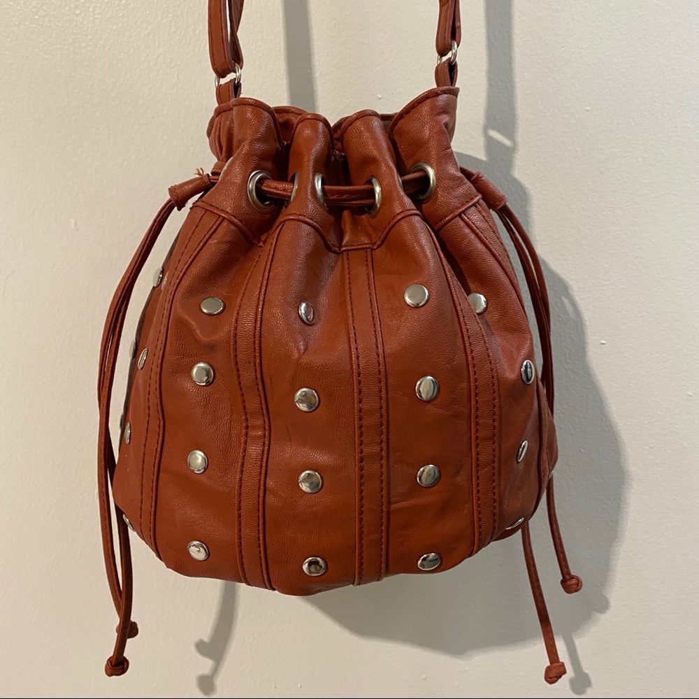 Studded Bucket Bag
